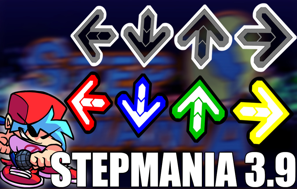 Animated StepMania 3.9 Noteskin [Friday Night Funkin'] [Mods]