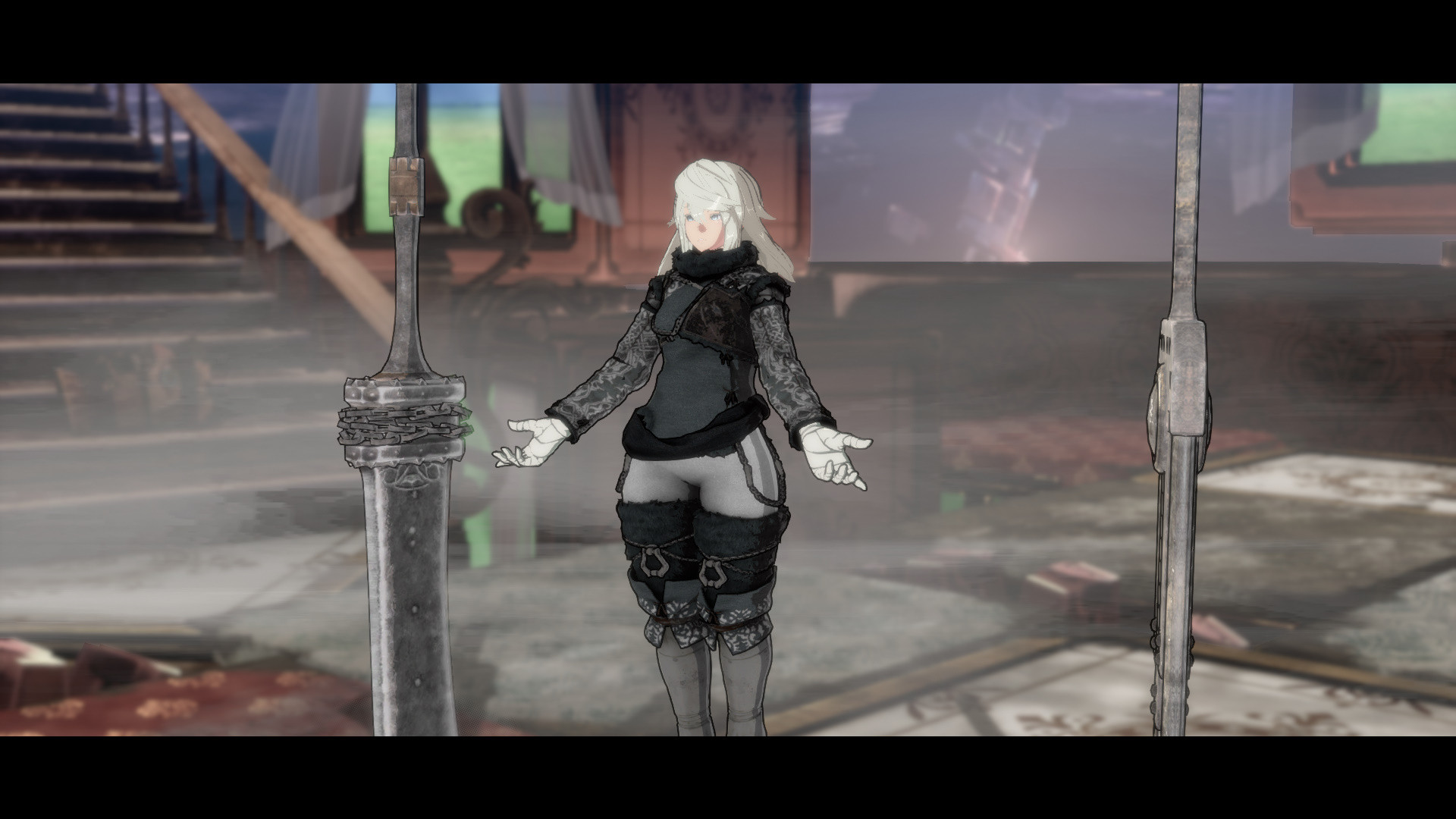 Nier Replicant Brother outfit for Ramlethal [GUILTY GEAR -STRIVE-] [Mods]