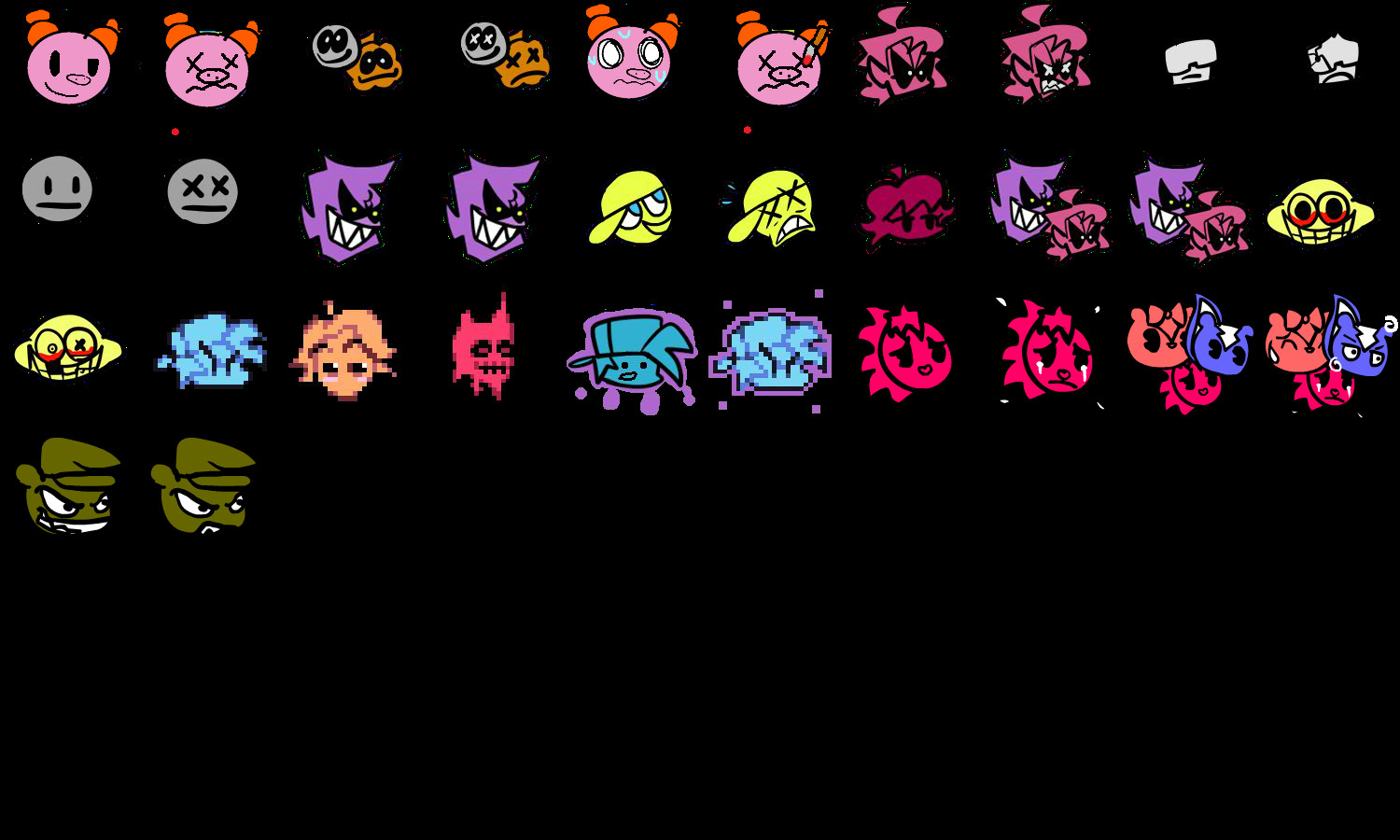 Clown VS Happy Tree Friends! Mod for Friday Night Funkin' | FNF Mods