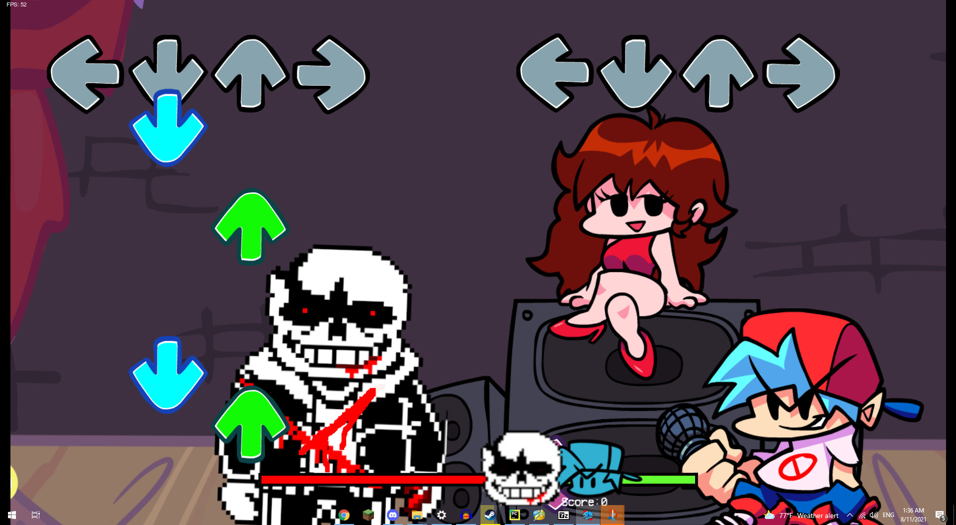 Sans Last Breath Crappy Edition [Friday Night Funkin'] [Mods]