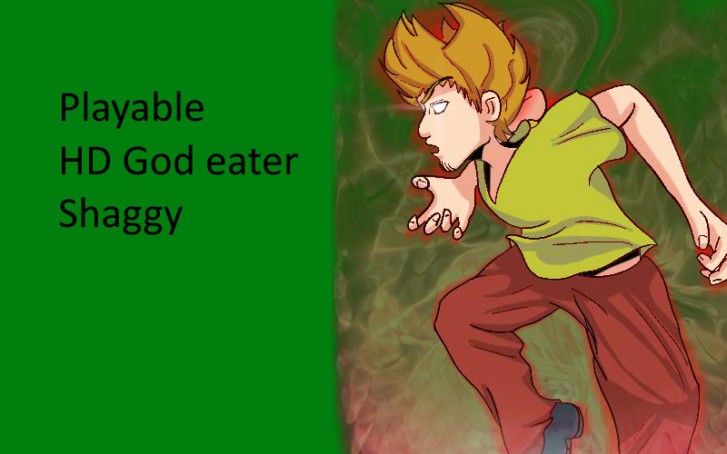 Playable HD God eater shaggy [Friday Night Funkin'] [Mods]