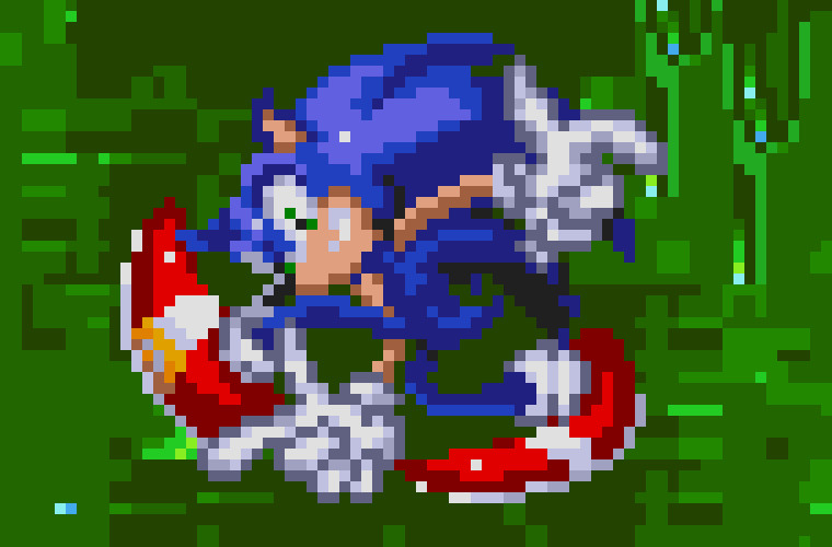 Sonic The Hedgehog In Sonic 3 A.I.R. Project by Angry Sun Gaming