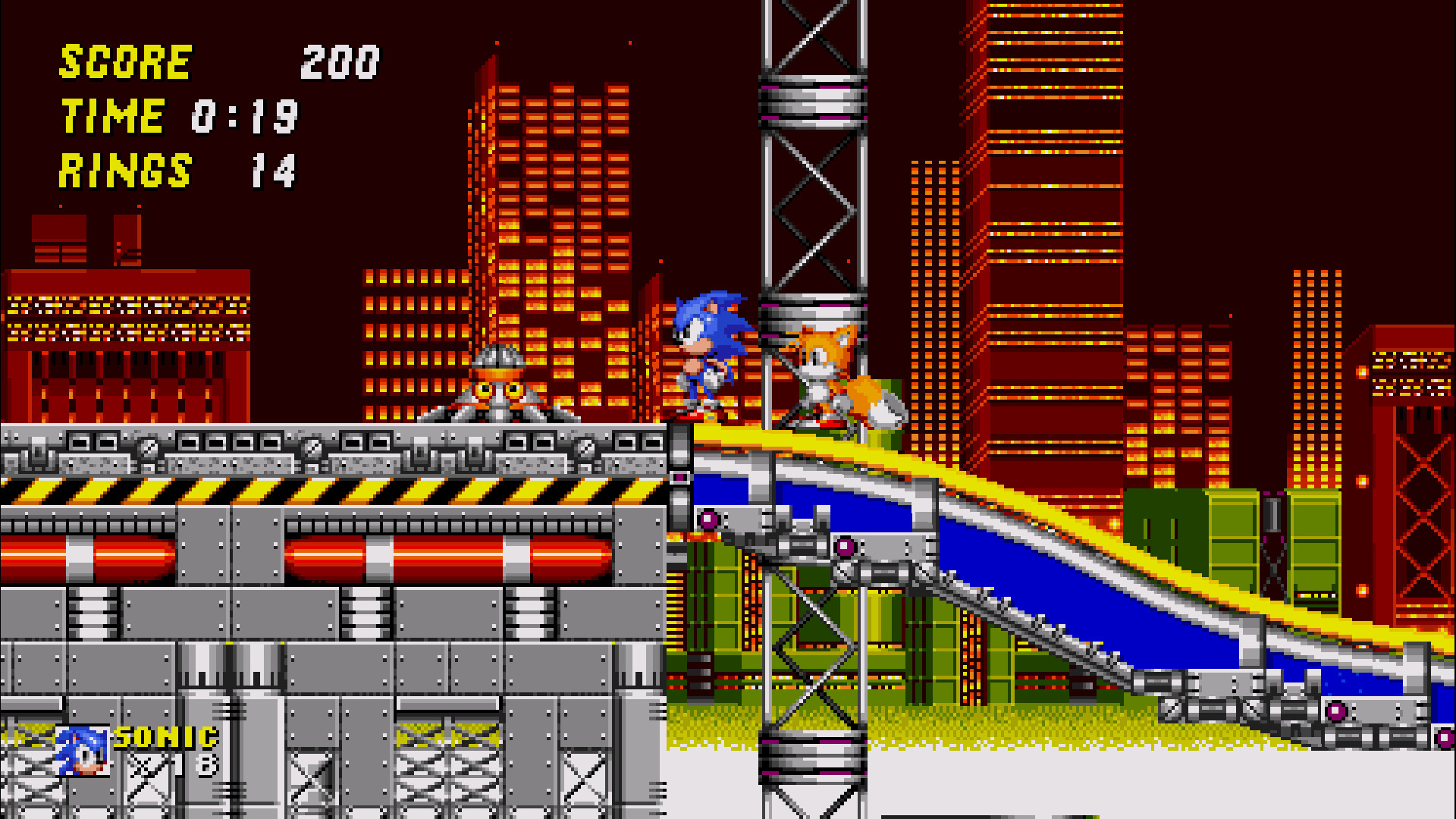 Sonic 1 Forever Visual Overhaul