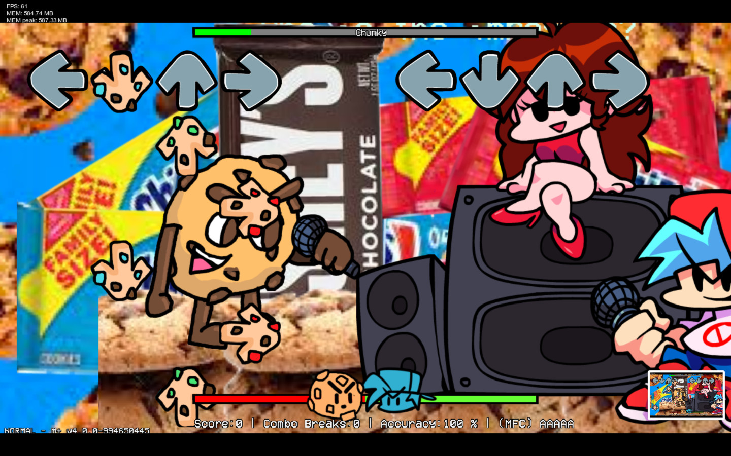 Vs Chips Ahoy FULL WEEK! [Friday Night Funkin'] [Mods]