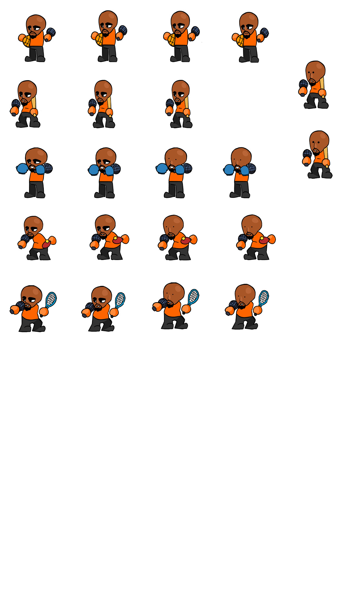 FNF Tricky Sprite Sheet