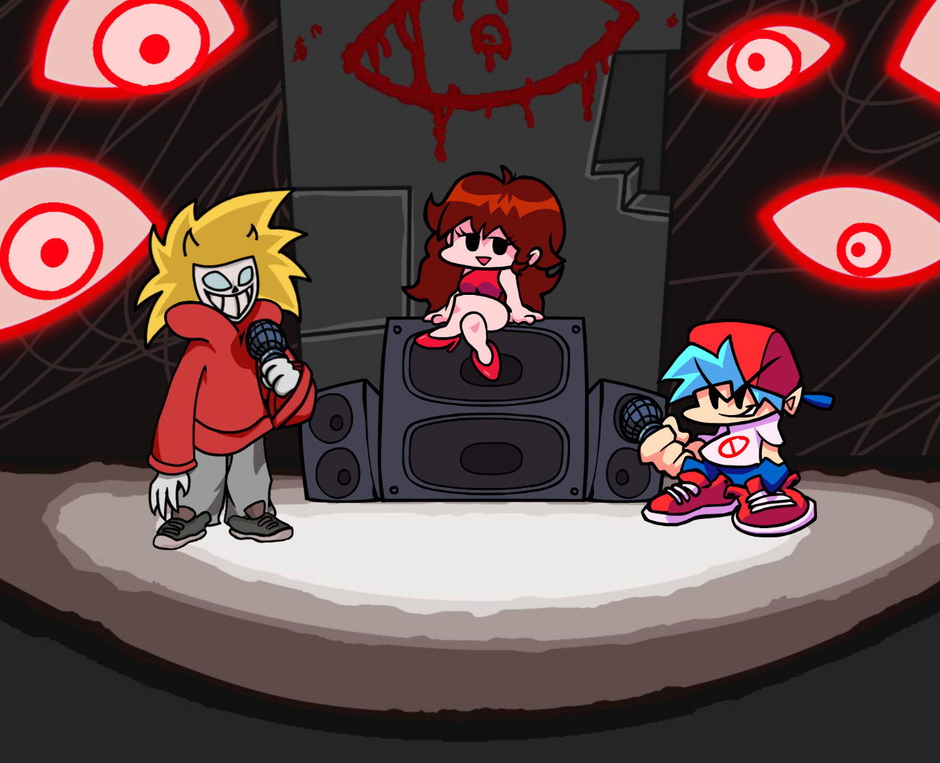 FNF X RED - Kade Engine PORT [Friday Night Funkin'] [Mods]