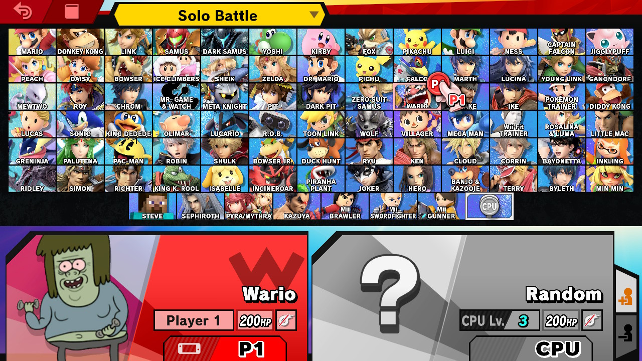 Muscle Man Mod for Super Smash Bros. Ultimate | SSBU Mods