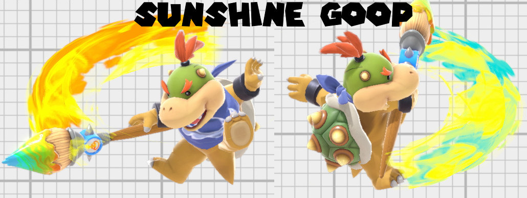 Bowser Jr.'s Brush [Super Smash Bros. Ultimate] [Mods]