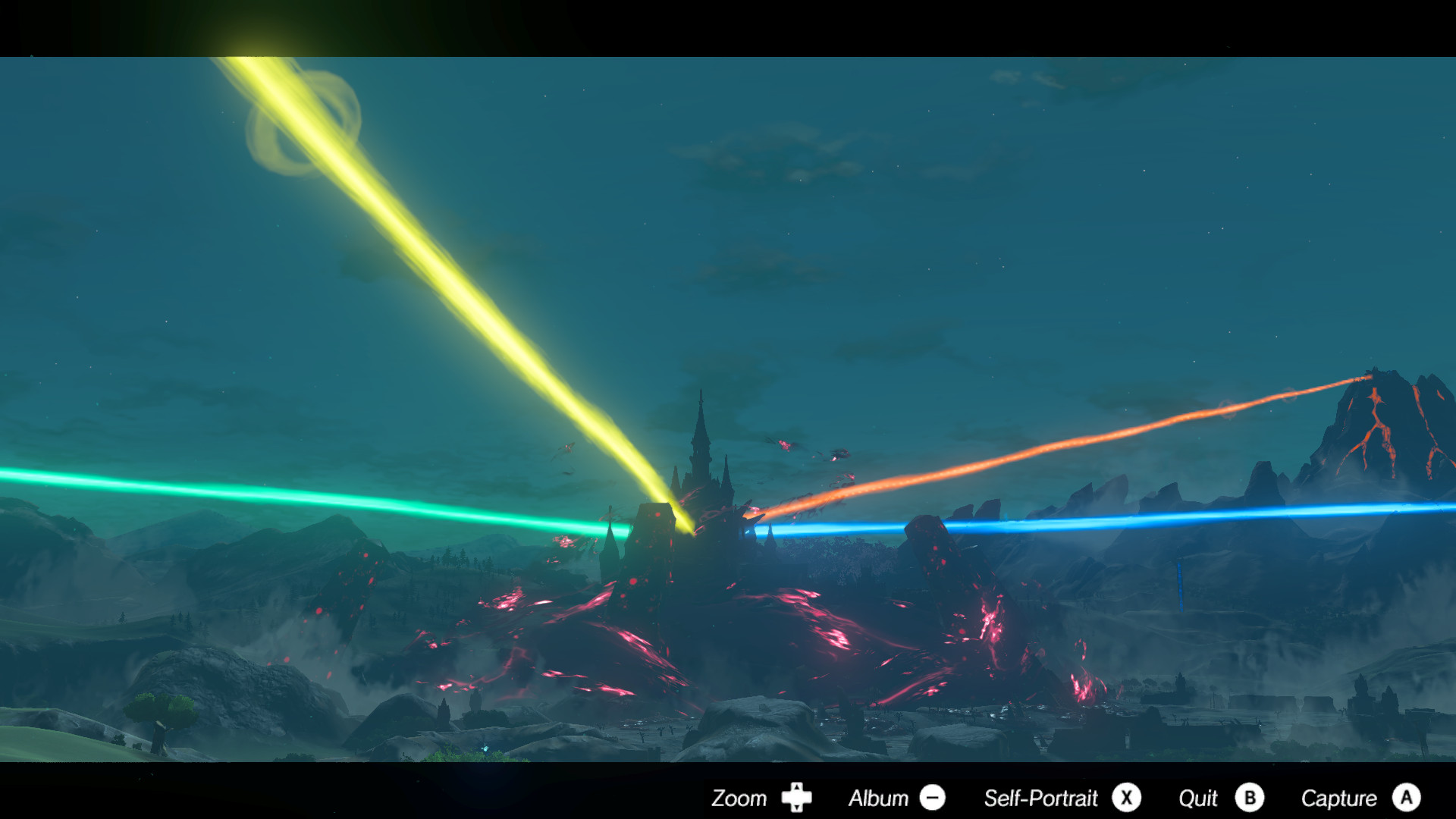 Divine Beast Beam Recolor [The Legend of Zelda Breath of the Wild