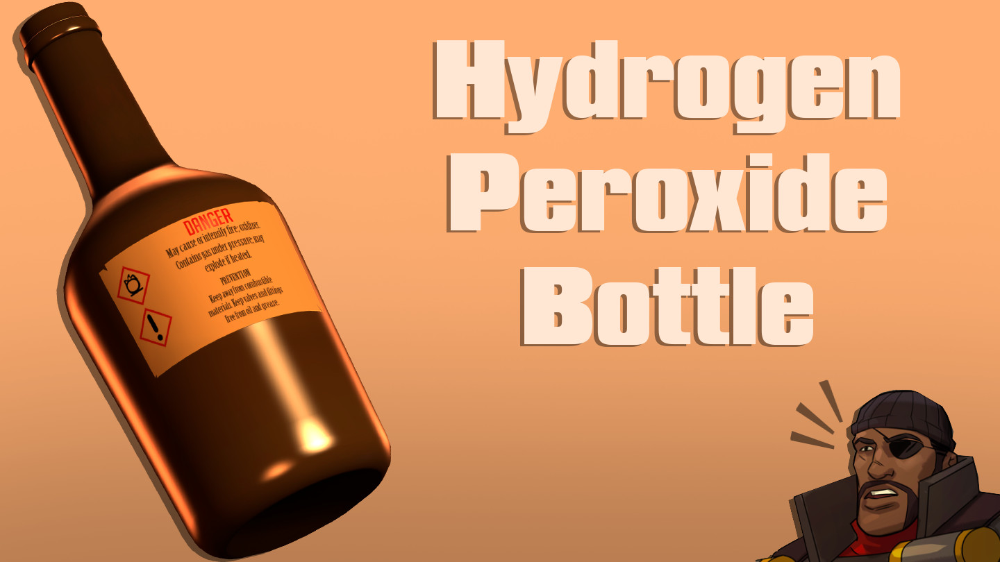 Hydrogen Peroxide Bottle