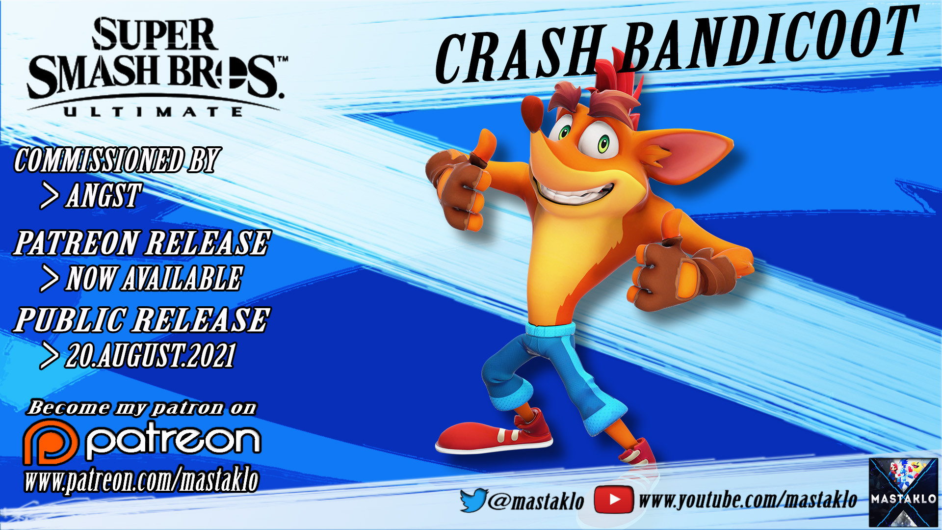 Crash Bandicoot Smash Skins : r/SmashBrosUltimate