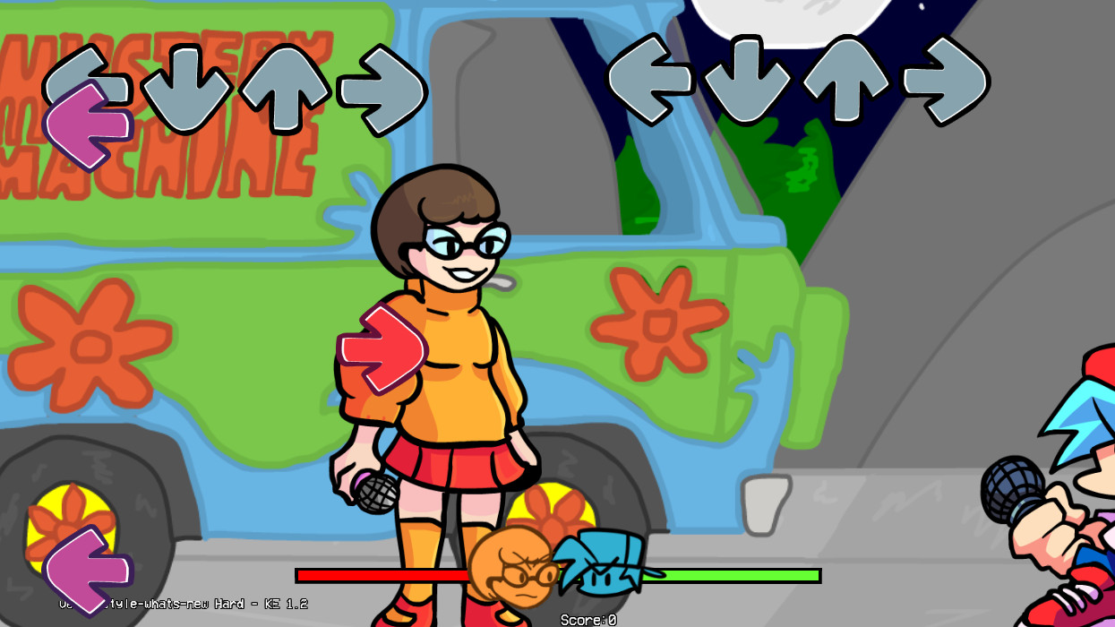 VELMA Vs SALSICHA DO SCOOBY-DOO! Velma Remaster Mod Friday Night Funkin -  Core 