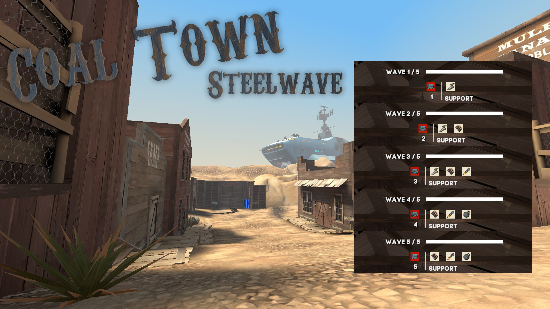 Coaltown: DoMess' Steel Wave [Joke Mission]