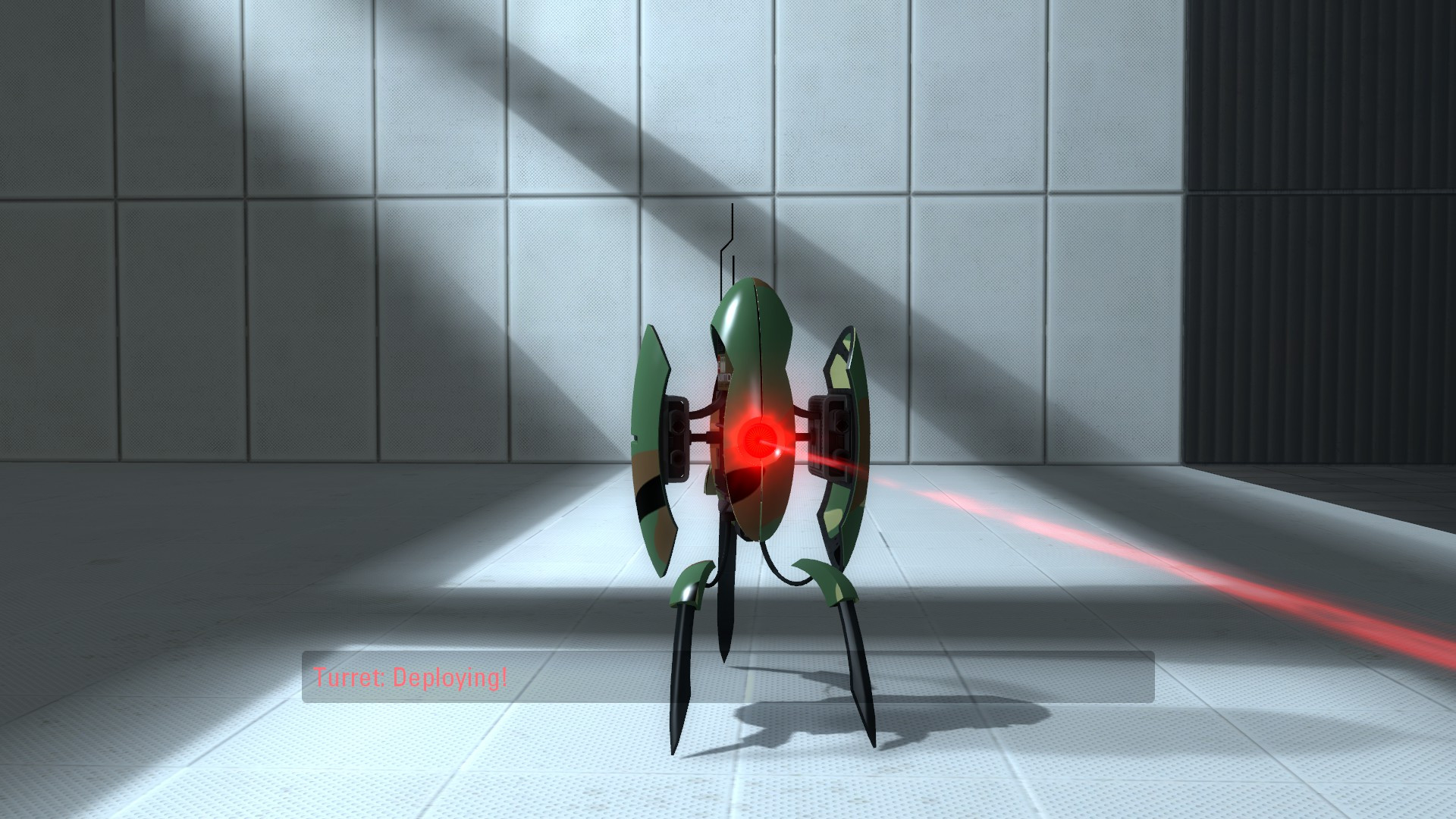 Aperture Science Military Grade Sentry Turret Portal 2 Mods