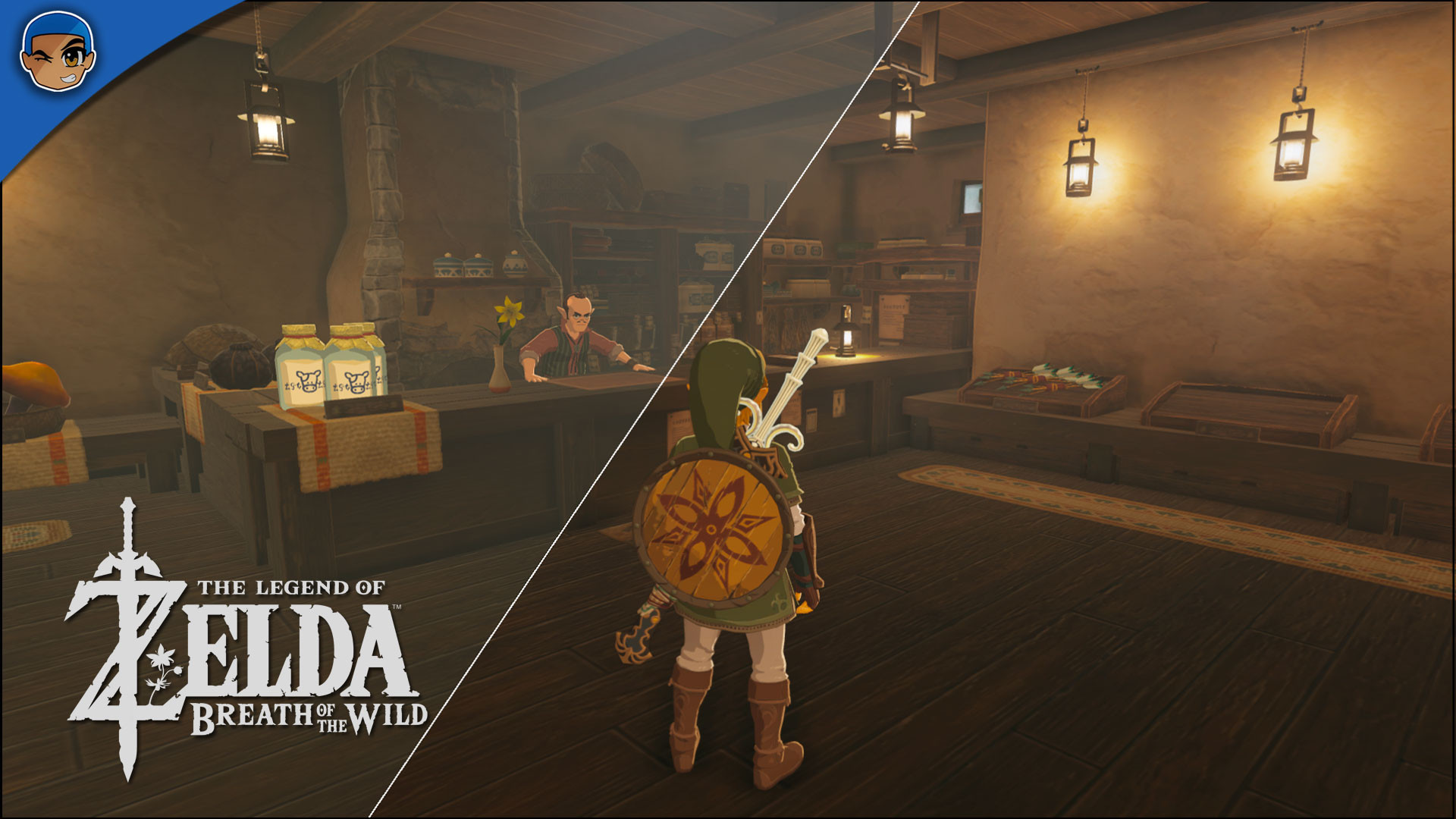 Texture filtering in Breath of the Wild (Wii U vs Switch vs Cemu) : r/cemu