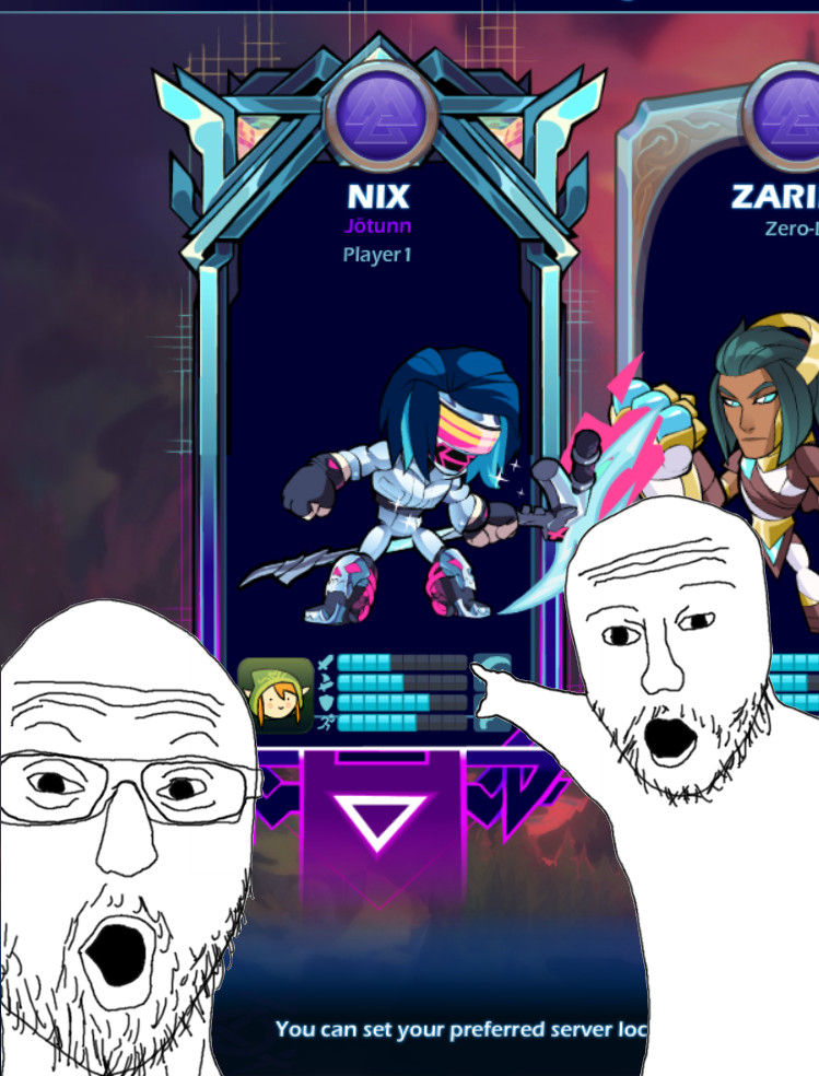 Synthwave Frame Enhanced [Brawlhalla] [Mods]