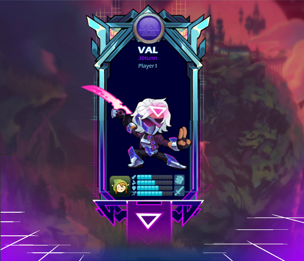 Synthwave Frame Enhanced [Brawlhalla] [Mods]
