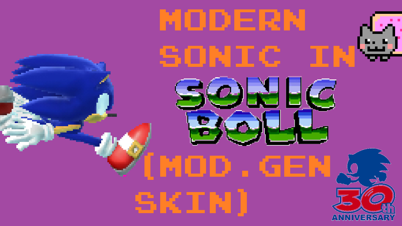 Modern Sonic with boost (2.0) [Sonic Boll] [Mods]