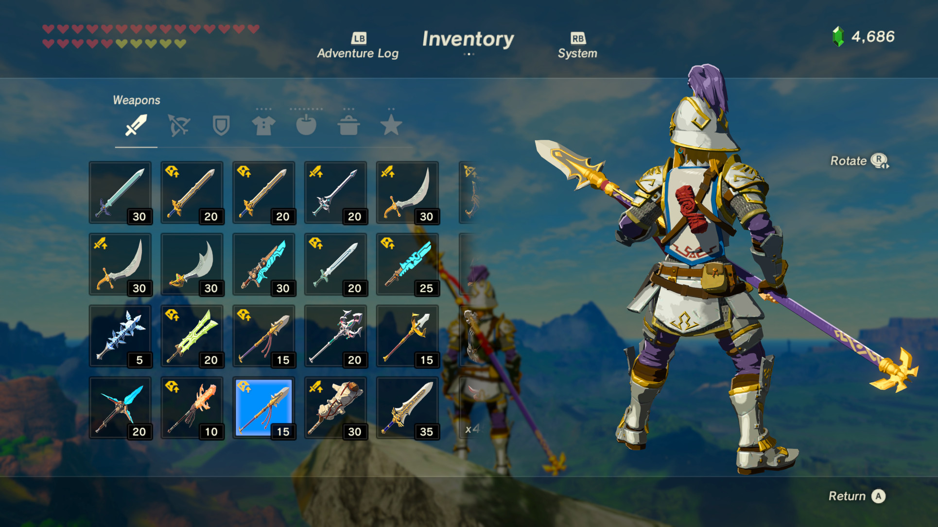 Royal Spear Revamped [The Legend of Zelda Breath of the Wild (WiiU