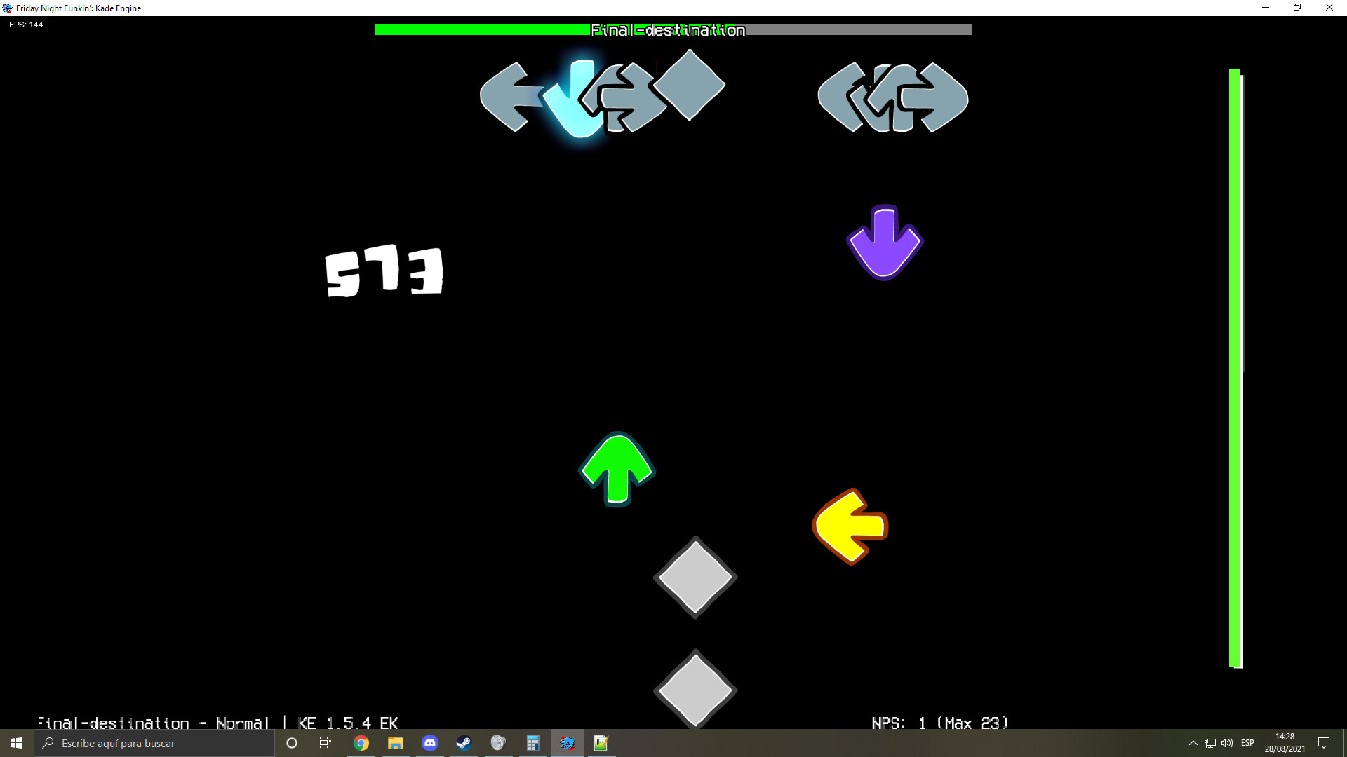 Fnf Direction Panel Final Destination MODCHART Mod for Friday Night Funkin' | FNF Mods