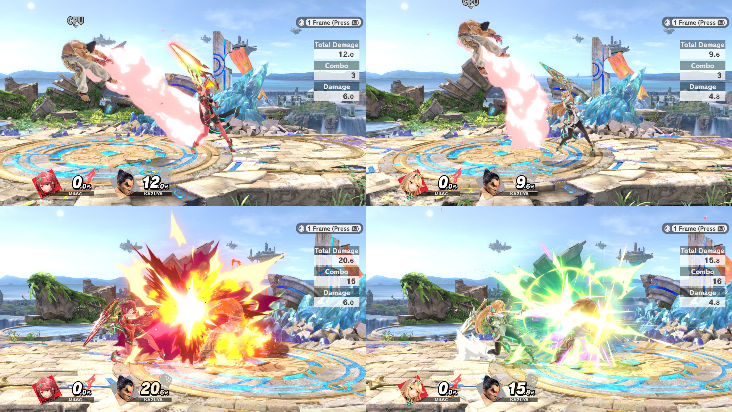 Pyra & Mythra Moveset Edits [Super Smash Bros. Ultimate] [Mods]