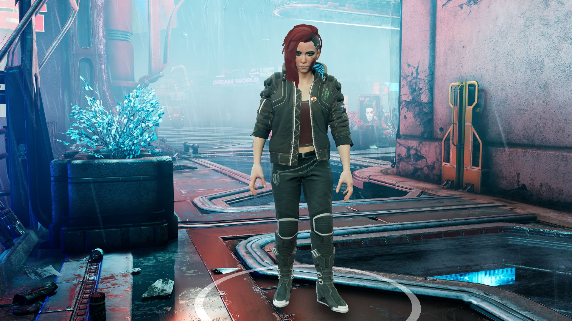 The Ascent Cyberpunk 2077 Female V Mod by user619 on DeviantArt