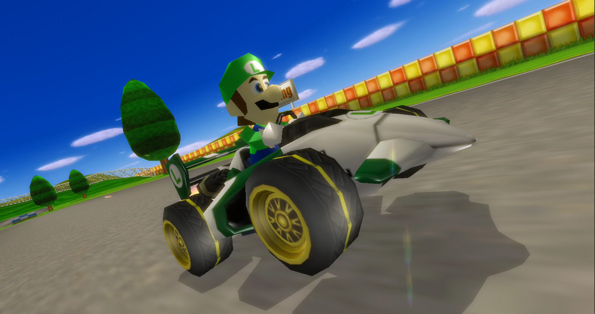 N64 Luigi [Mario Kart Wii] [Mods]