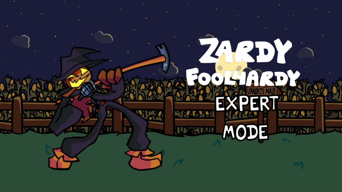 Friday Night Funkin Zardy Foolhardy Expert Mode Friday Night Funkin Mods