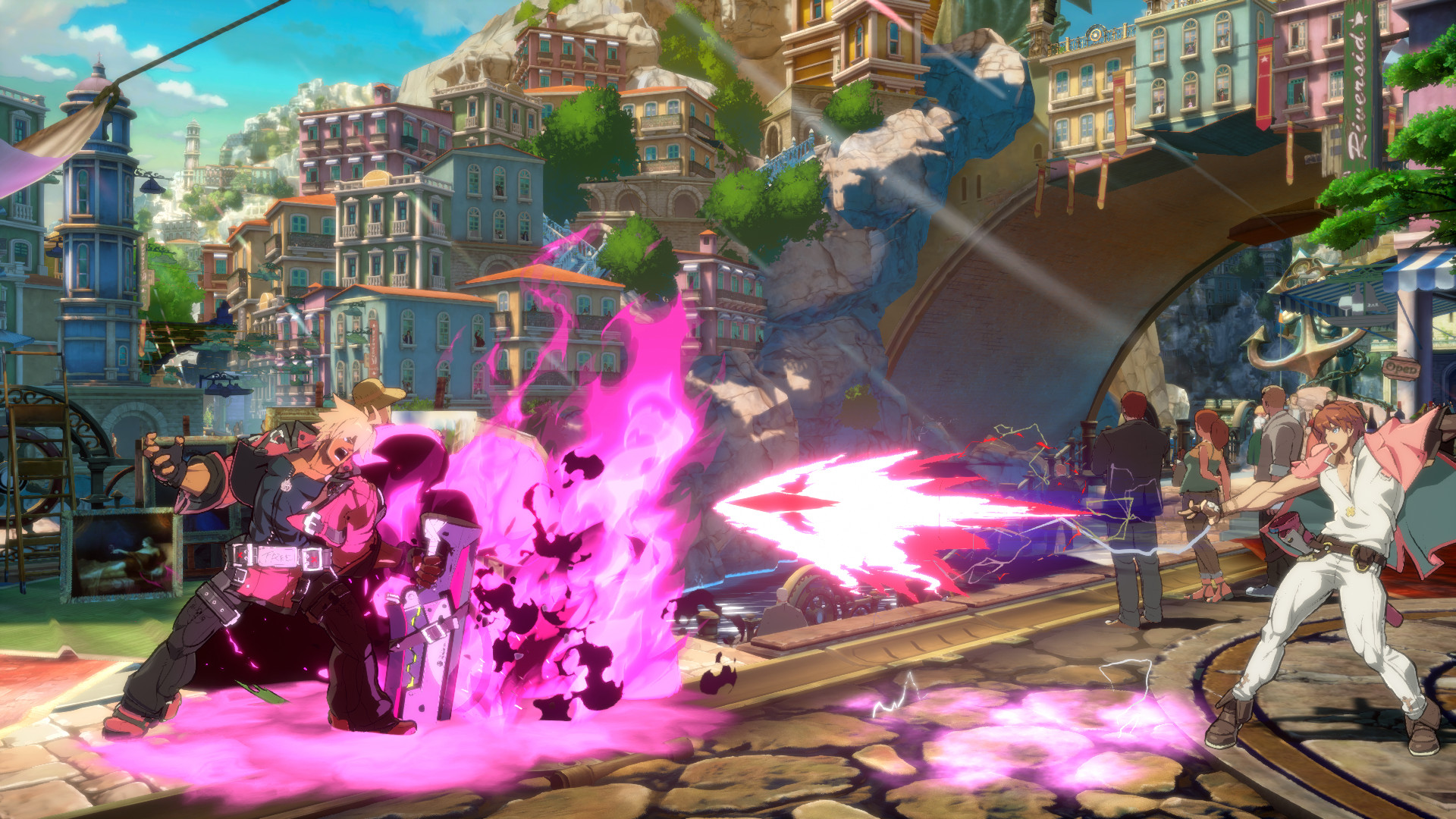 Sol Pink Fire Mod for GUILTY GEAR -STRIVE- | GGST Mods
