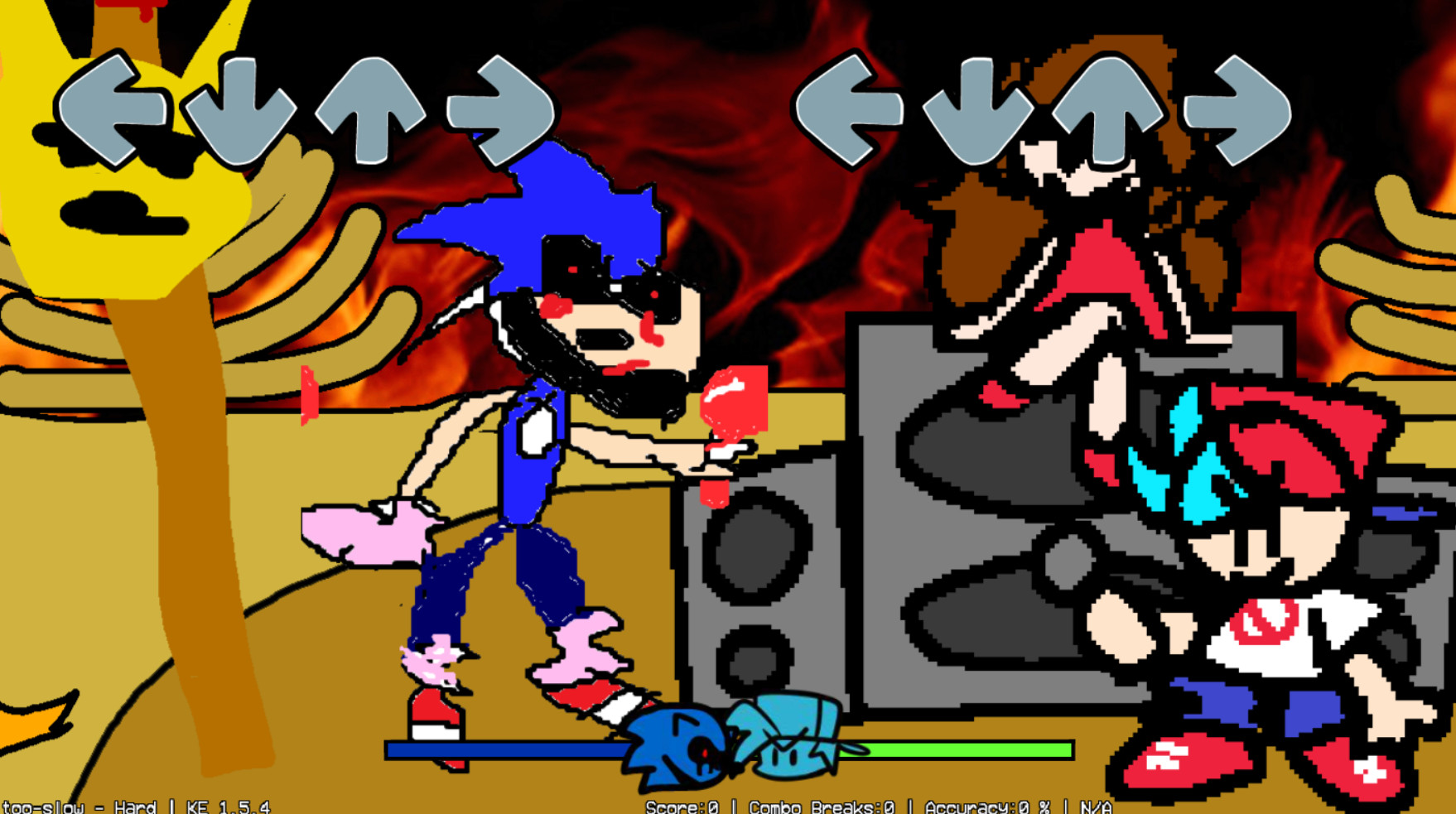 JobDoughBoi on X: RT @balbin_brian: Just finished making some sprites of  the fnf V.S Sonic.Exe mod i think they look decent #fridaynightfunkin  #fridaynigh… / X