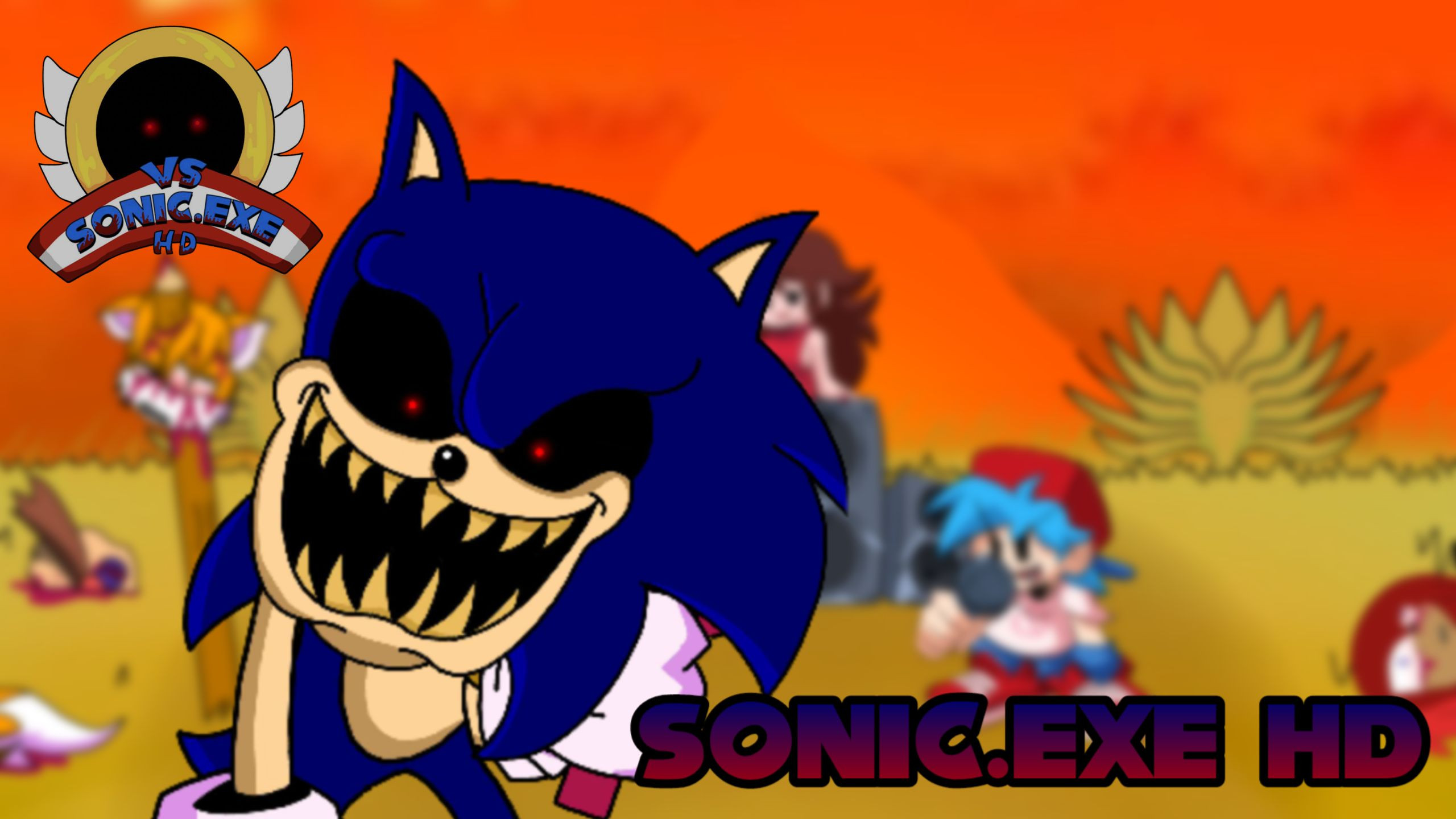 Картинки sonic exe friday night funkin