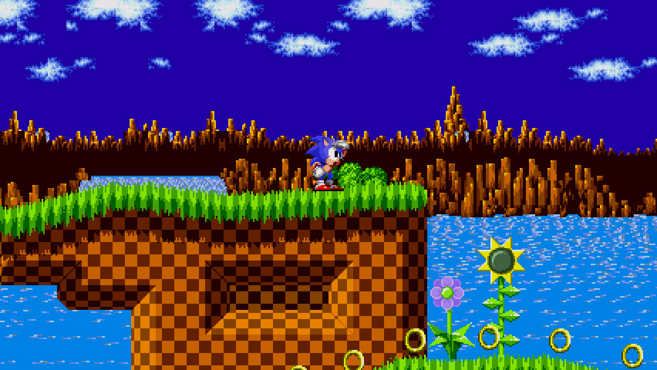 Ohshima Sonic & Eggman in Sonic 1 Forever ✪ First Look Gameplay