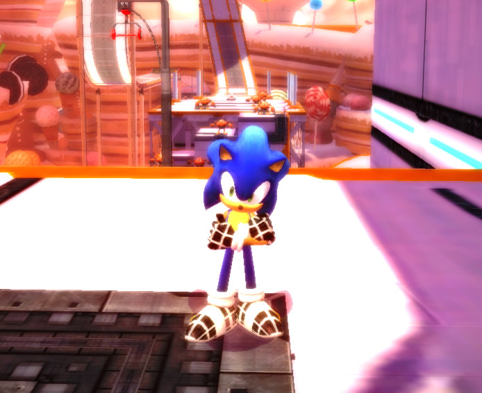 Sonic Colors Ultimate blackwhite wearable texture [Sonic Colors] [Mods]