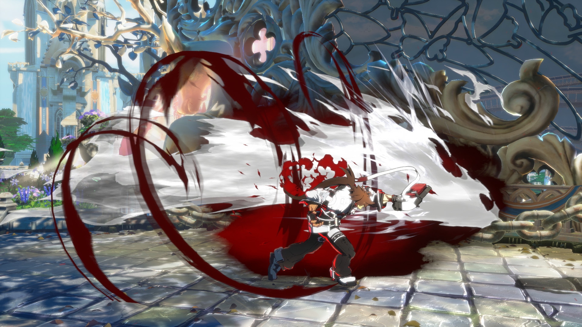 Crimson White Sol Badguy Mod for GUILTY GEAR -STRIVE- | GGST Mods
