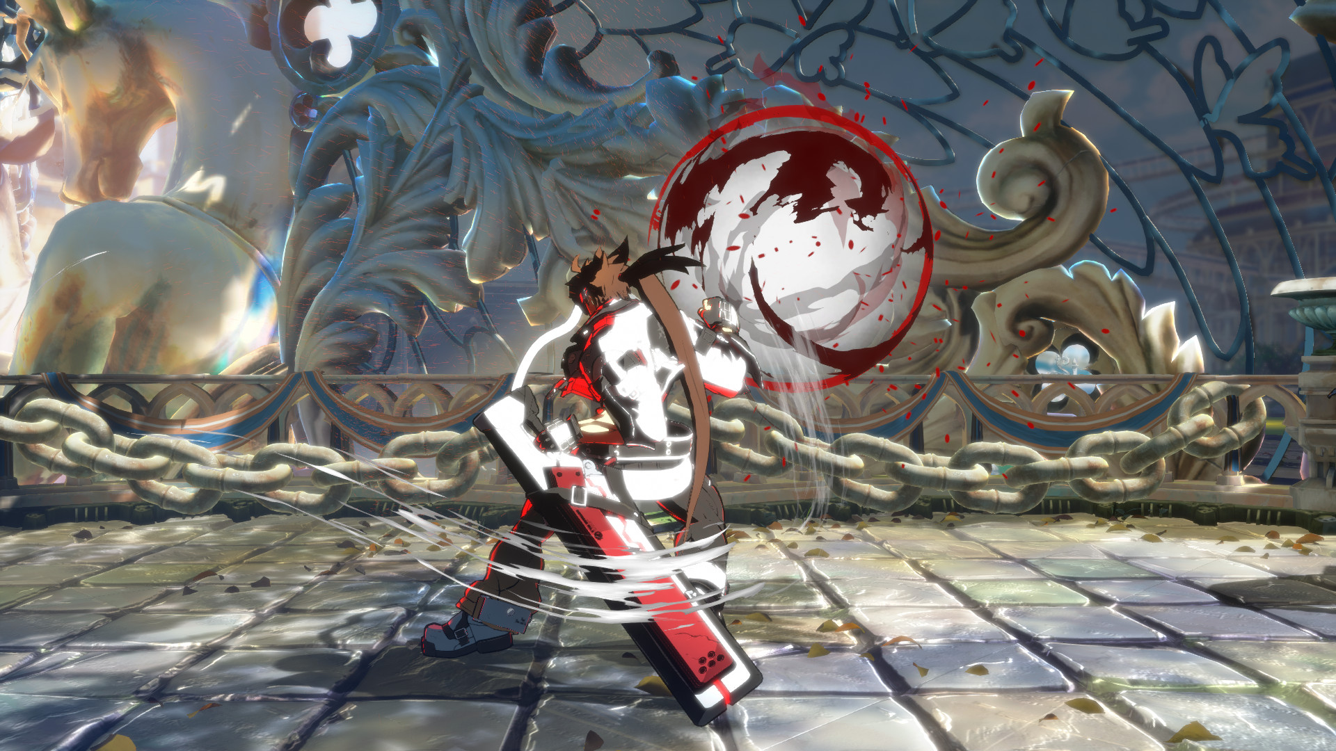 Crimson White Sol Badguy Mod for GUILTY GEAR -STRIVE- | GGST Mods