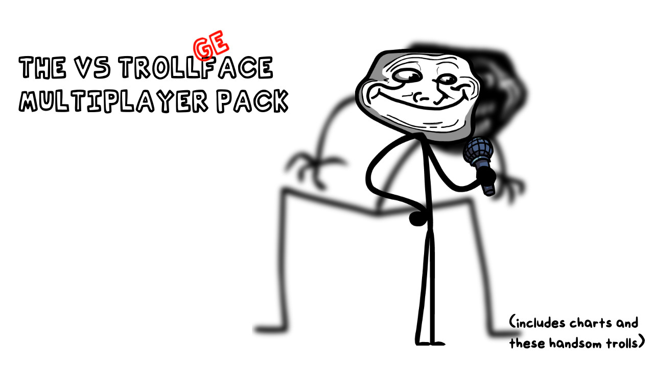 Trollface stickman