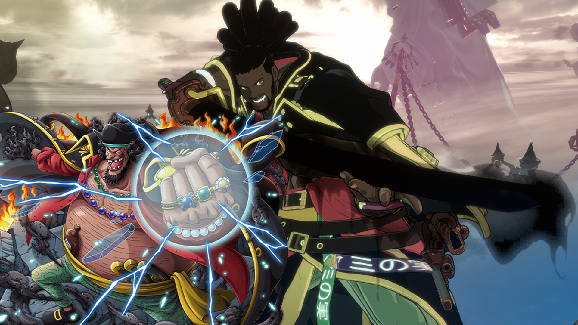 Nagoriyuki as Blackbeard from One Piece [GUILTY GEAR -STRIVE-] [Mods]