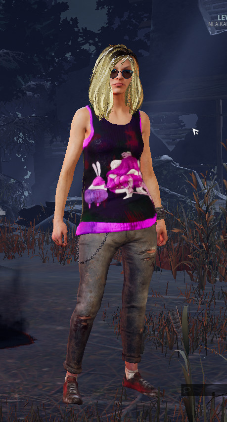 Nea's Bad Cat Tee - Asphalt – Dead By Daylight