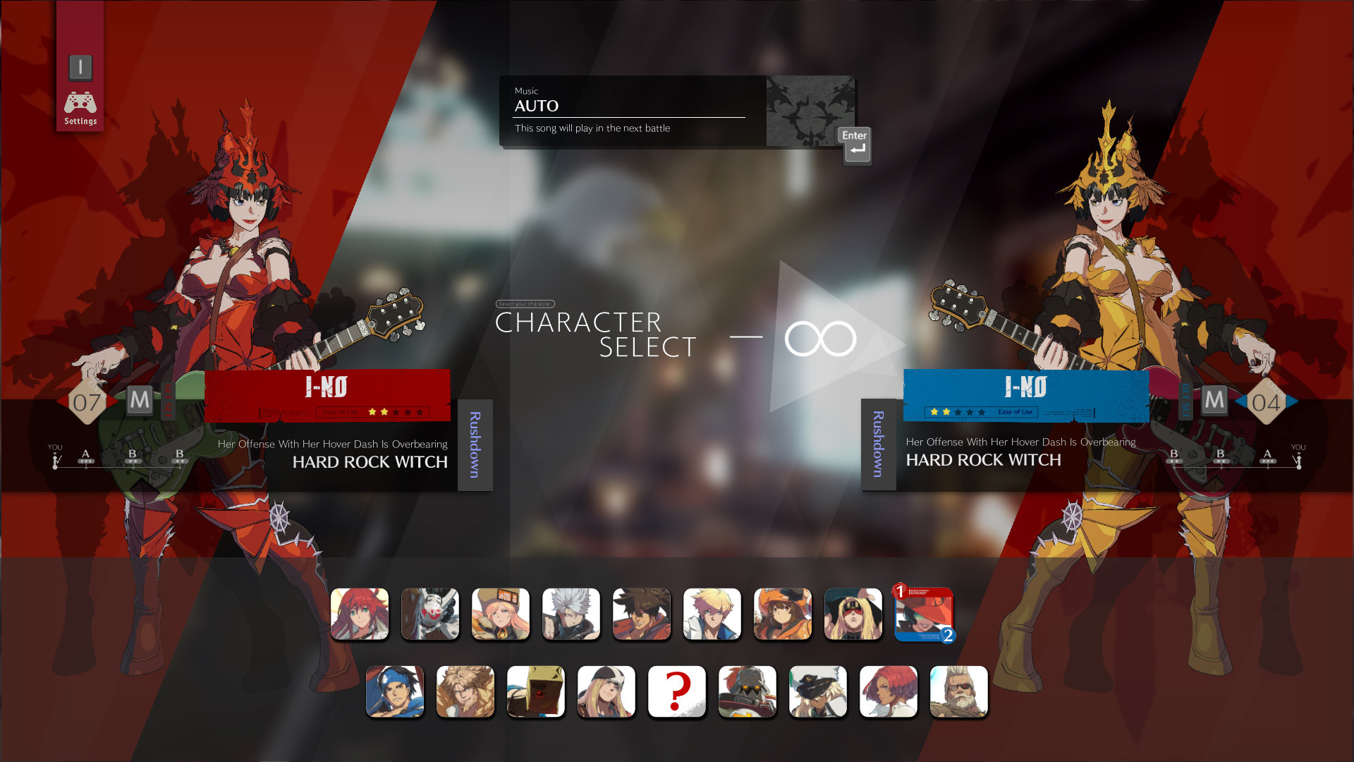 GBFV Rose Queen outfit for I-NO Mod for GUILTY GEAR -STRIVE- | GGST Mods