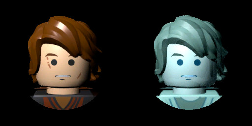 Better Anakin Hair LEGO Star Wars The Complete Saga Mods