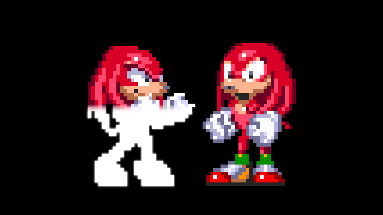 An Amazing Knuckles Sprites in Sonic 3! ~ Extra Slot Shonen Knuckles ~ Sonic  3 A.I.R. mods ~Gameplay -  in 2023