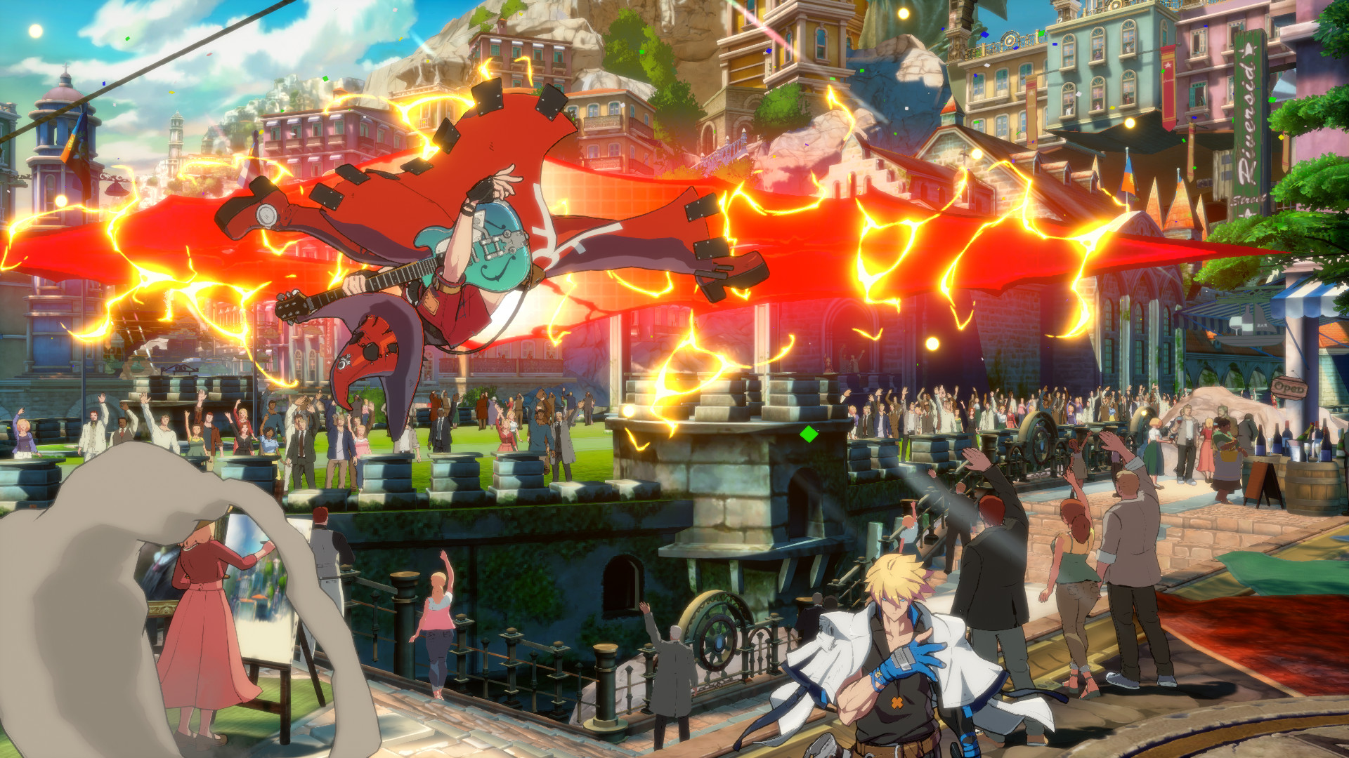 Red Attack I-No Blood Red Attacks Mod for GUILTY GEAR -STRIVE- | GGST Mods