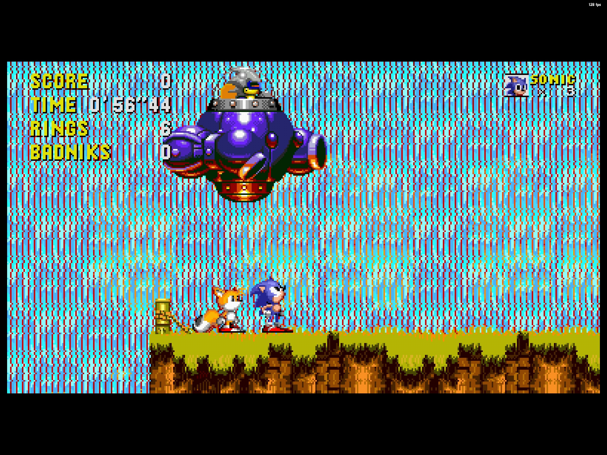 Starved Eggman in Sonic 3 A.I.R