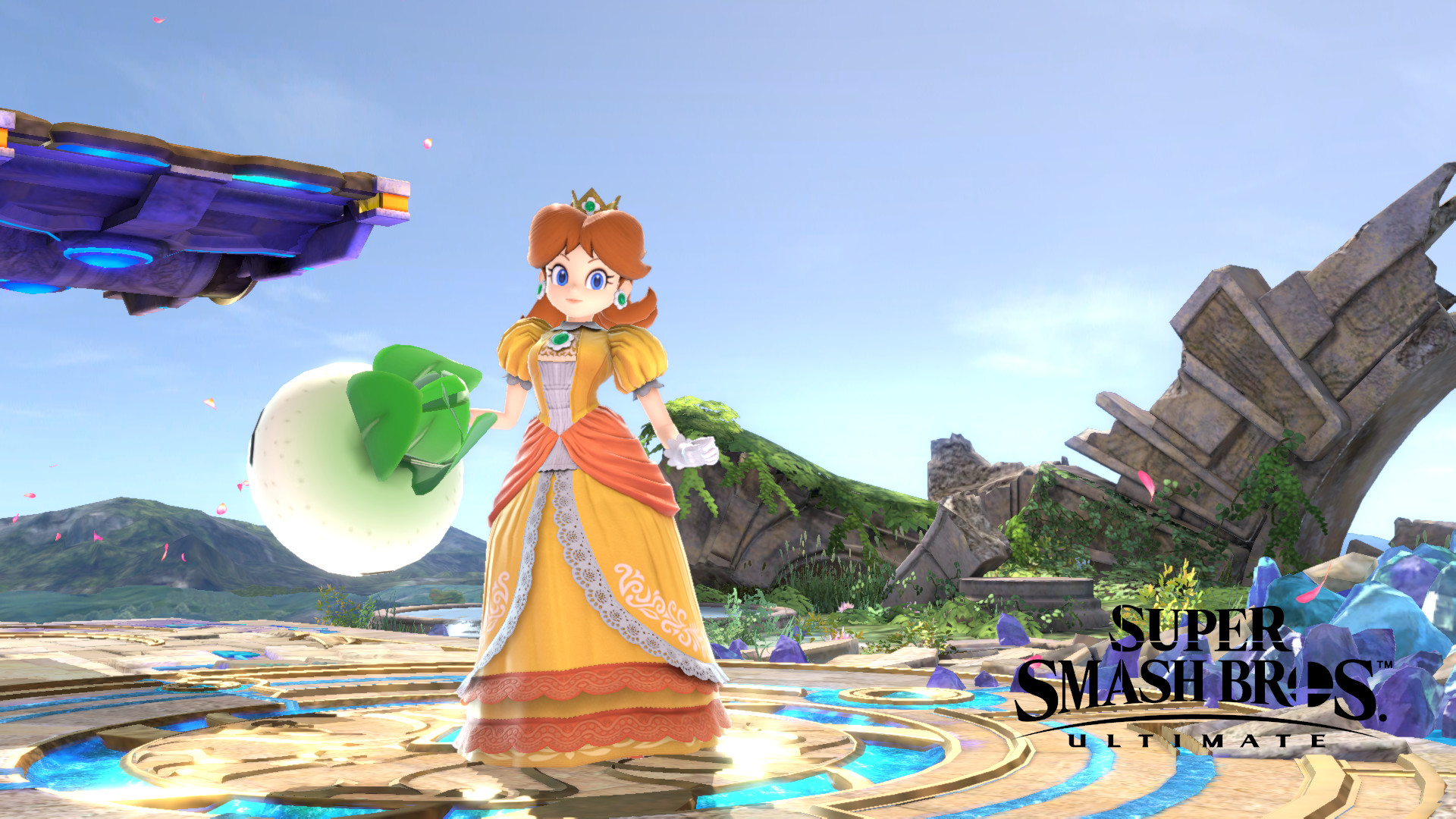 Daisy Item Idle Animation Fix. [Super Smash Bros. Ultimate] [Mods]