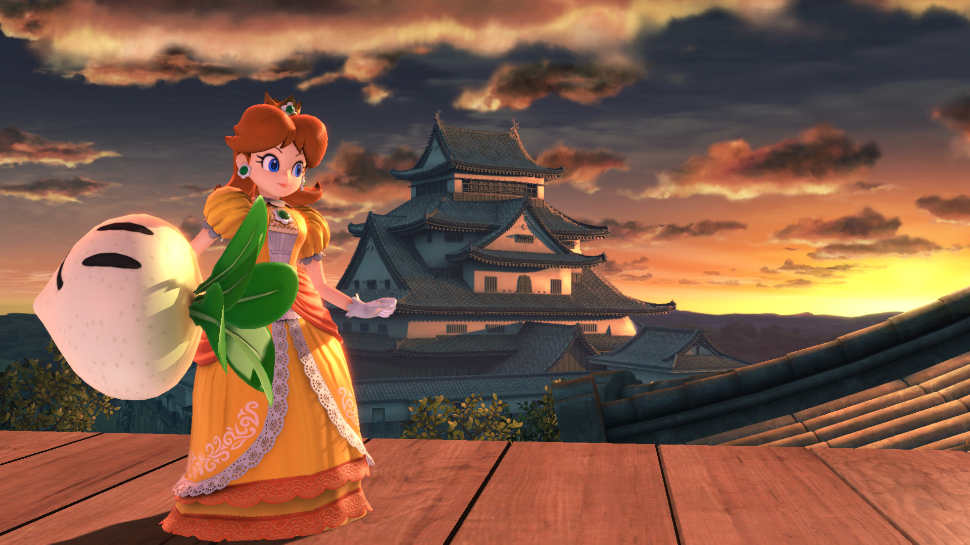 Daisy Item Idle Animation Fix. [Super Smash Bros. Ultimate] [Mods]