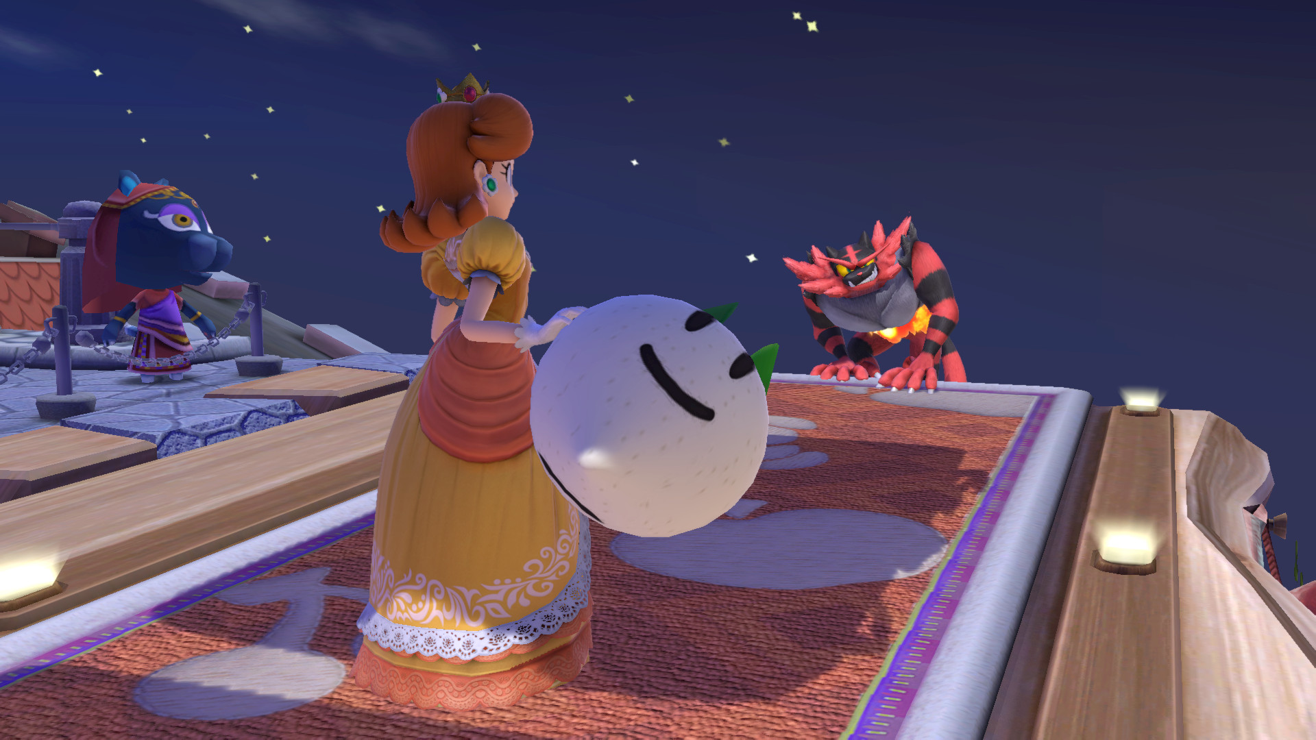 Daisy Item Idle Animation Fix. [Super Smash Bros. Ultimate] [Mods]