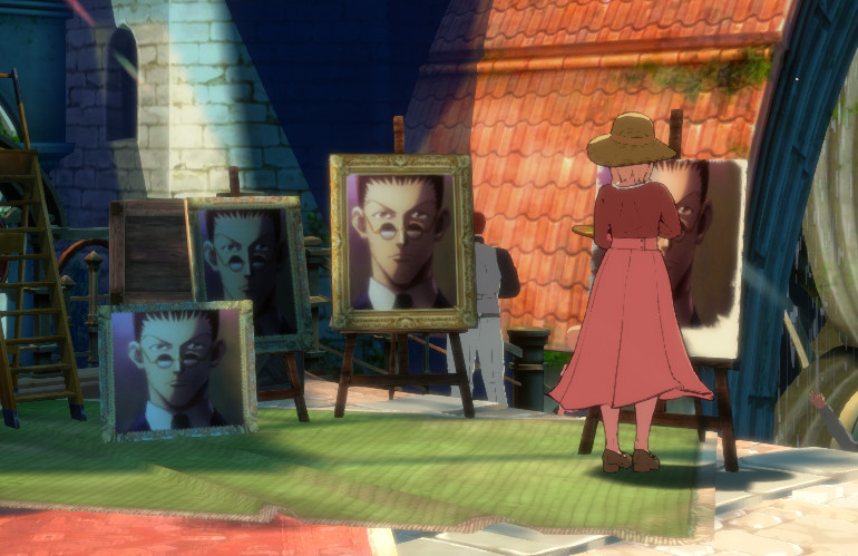 Leorio Sigma Stare Paintings [GUILTY GEAR -STRIVE-] [Mods]