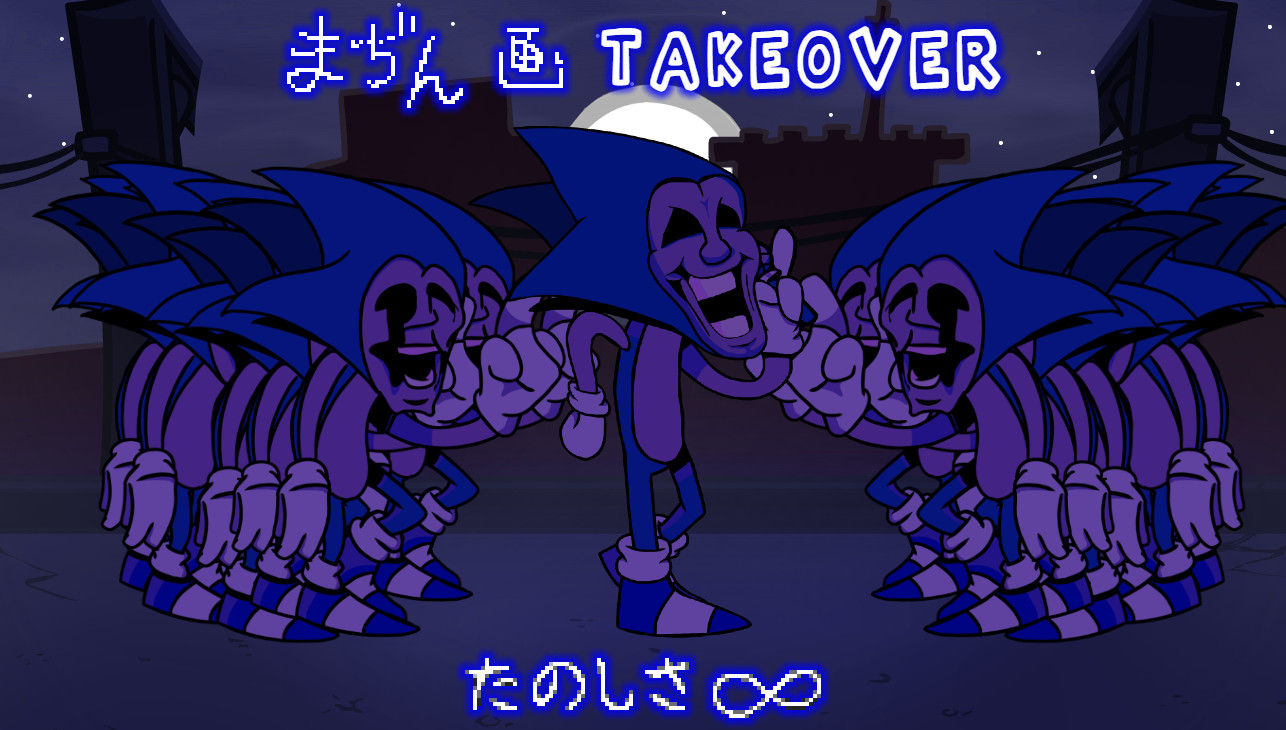 Friday Night Funkin: Sonic.EXE VS Majin Sonic in Expurgation 