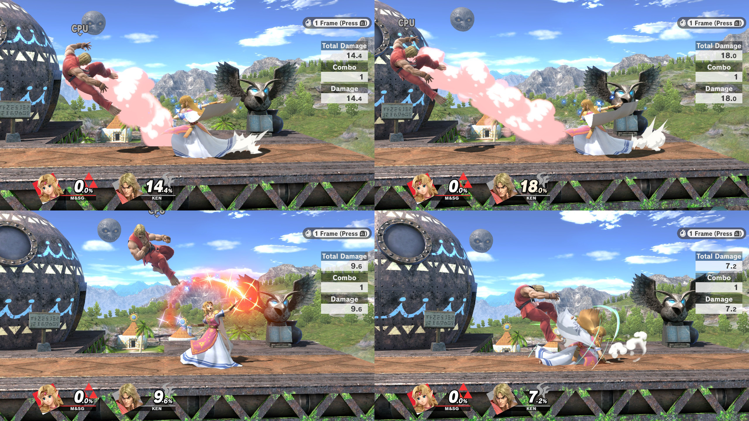 Zelda Moveset Edits [Super Smash Bros. Ultimate] [Mods]