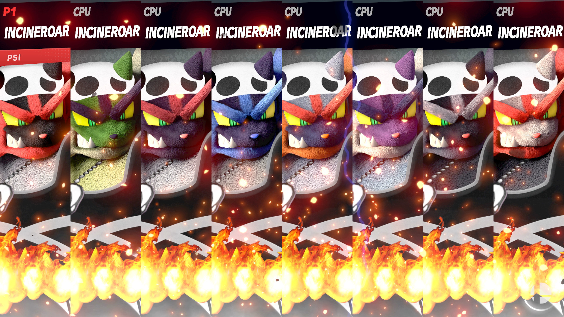 Team Skull Incineroar Mod for Super Smash Bros. Ultimate | SSBU Mods